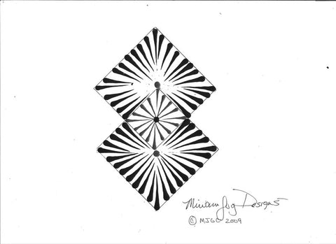 Black and White Pattern 43