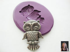 "NEW" Owl Silicone Mold