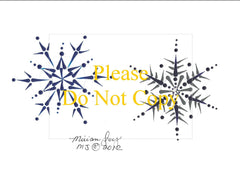 Free MJ Snowflakes Patterns