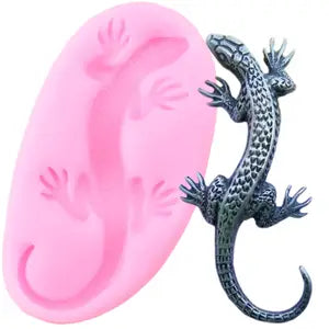 "Leaping Lizard" Silicone Mold - Fun and Easy to Use!