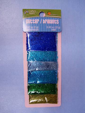 "SPARKLE LIGHT" Blues Glitter Packages