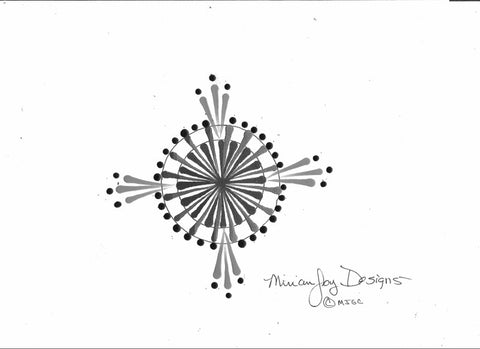 Black and White Pattern 36