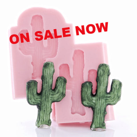 NEW "Twin Cactus" Silicone Mold