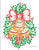 Christmas Bells & Holly Pattern