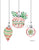 Christmas Bulb Trio Pattern