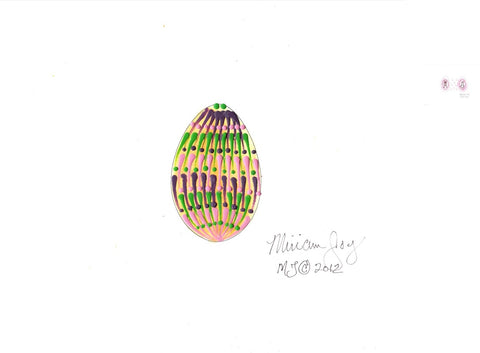 Free Colorful Easter Egg pattern