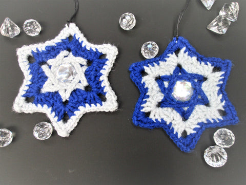 Crocheted Hanukkah Ornaments (2) for $14.99!