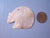 Carved ' Polar Bear' Shell Embellishment