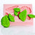 "New" Six Rose Leaf's Silicone Mold