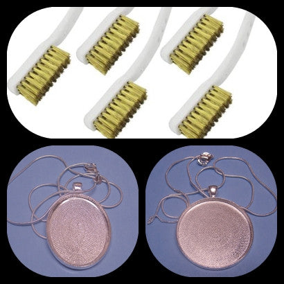"NEW" Brass Brushes (2) for only $1.99