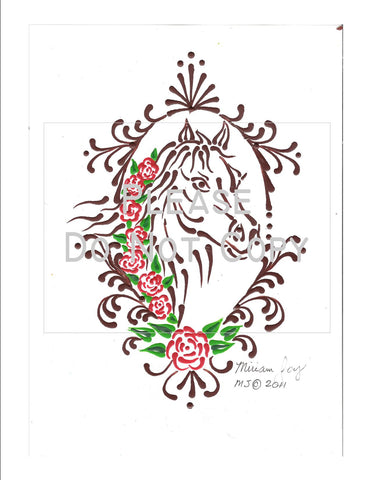 Run for the Roses pattern