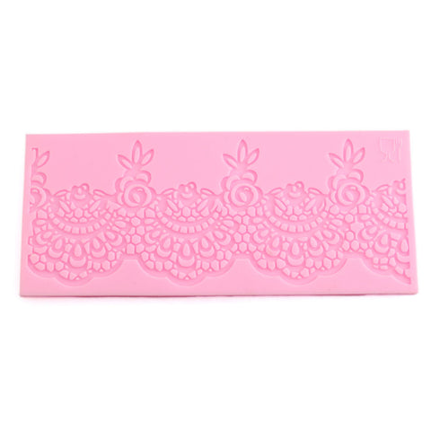 "ROYAL LACE"  Frosted Lace Silicone Mold