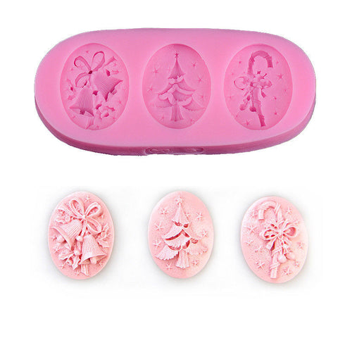 3 in 1 Christmas Silicone Mold - Such a Great Deal!
