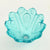 Transparent Color Mixed "VITRAIL" Flower Bead Caps