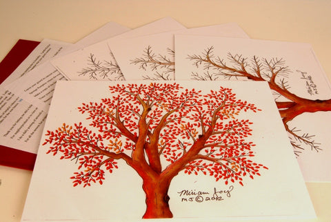 All a Glow ~ Tree pattern