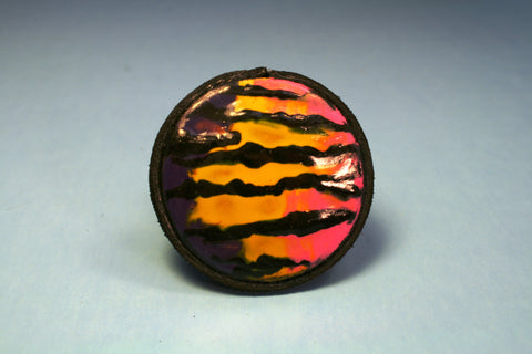 Colorful Animal Print Necklace FREE Video Tutorial